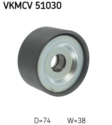 Galoppino/Guidacinghia, Cinghia Poly-V - VKMCV 51030 SKF